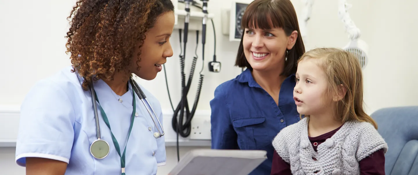Appointment For Mother And Daughter With Nurse
