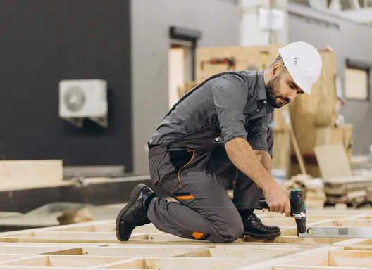 Man in Construction