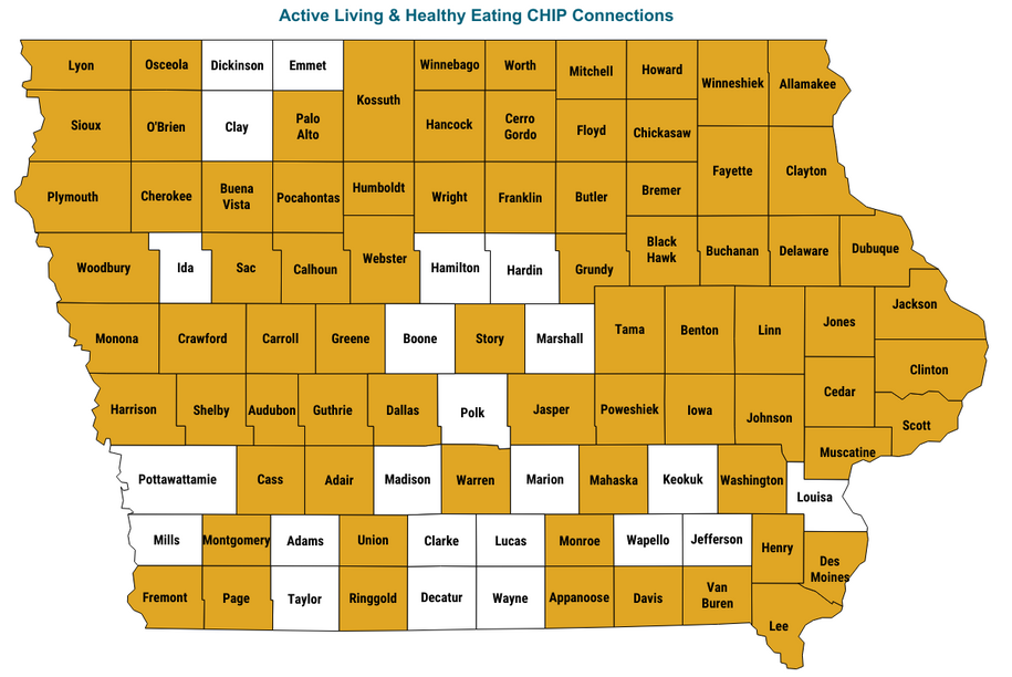Healthy Eating and Active Living State Map